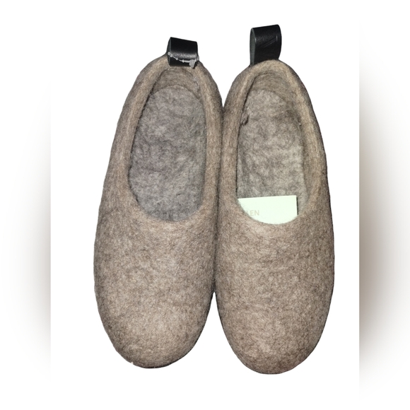 Woolen clogs Brown woolen clogs size 6 - Picture 8 of 10